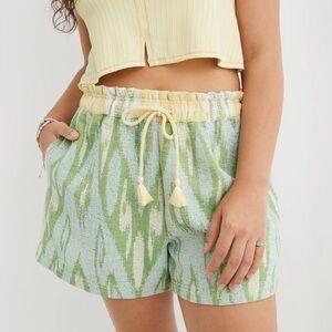 Aerie Jacquard High Waisted Short